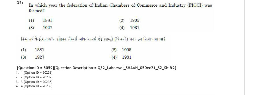 Read the question and choices in the excerpt. Choose A/B/C/D for the first/second/third/fourth option shown.