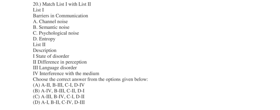 Read the question and choices in the excerpt. Choose A/B/C/D for the first/second/third/fourth option shown.