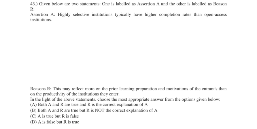 Read the question and choices in the excerpt. Choose A/B/C/D for the first/second/third/fourth option shown.