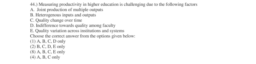 Read the question and choices in the excerpt. Choose A/B/C/D for the first/second/third/fourth option shown.