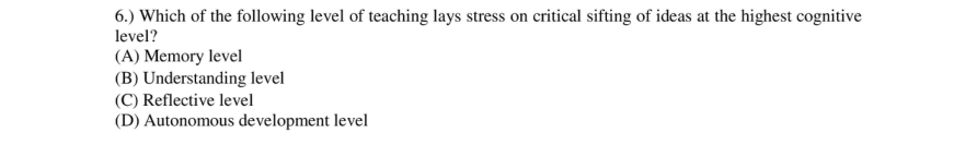 Read the question and choices in the excerpt. Choose A/B/C/D for the first/second/third/fourth option shown.