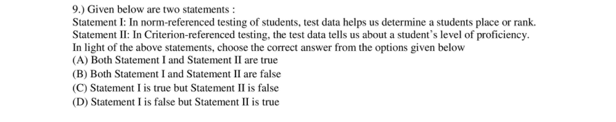 Read the question and choices in the excerpt. Choose A/B/C/D for the first/second/third/fourth option shown.