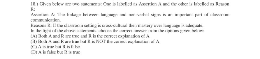 Read the question and choices in the excerpt. Choose A/B/C/D for the first/second/third/fourth option shown.