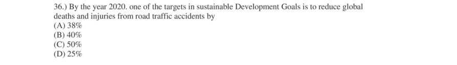 Read the question and choices in the excerpt. Choose A/B/C/D for the first/second/third/fourth option shown.