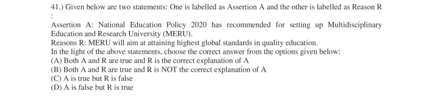 Read the question and choices in the excerpt. Choose A/B/C/D for the first/second/third/fourth option shown.
