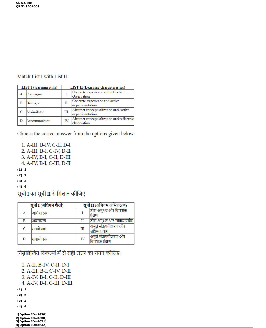 Read the question and choices in the excerpt. Choose A/B/C/D for the first/second/third/fourth option shown.