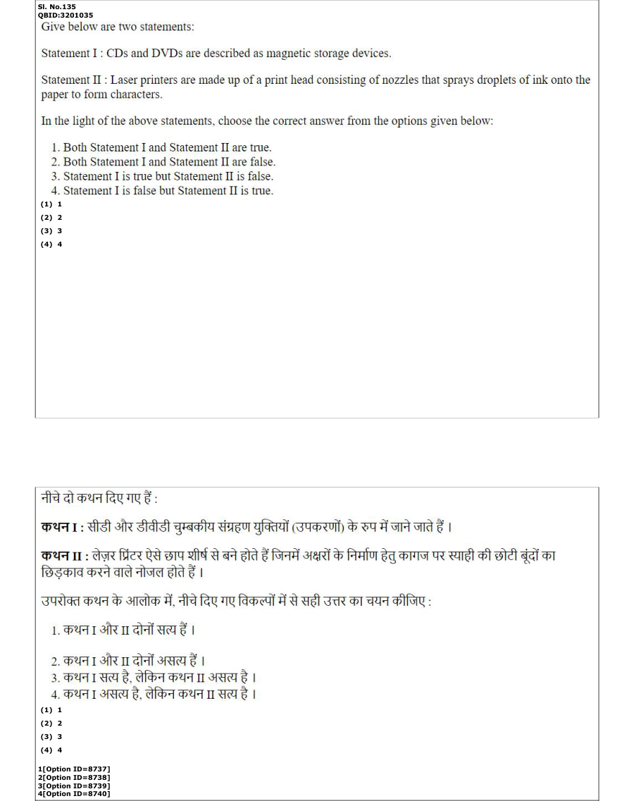 Read the question and choices in the excerpt. Choose A/B/C/D for the first/second/third/fourth option shown.
