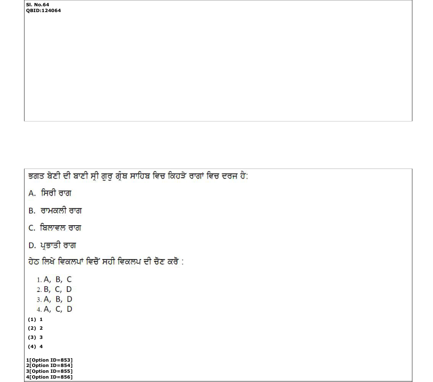 Read the question and choices in the excerpt. Choose A/B/C/D for the first/second/third/fourth option shown.