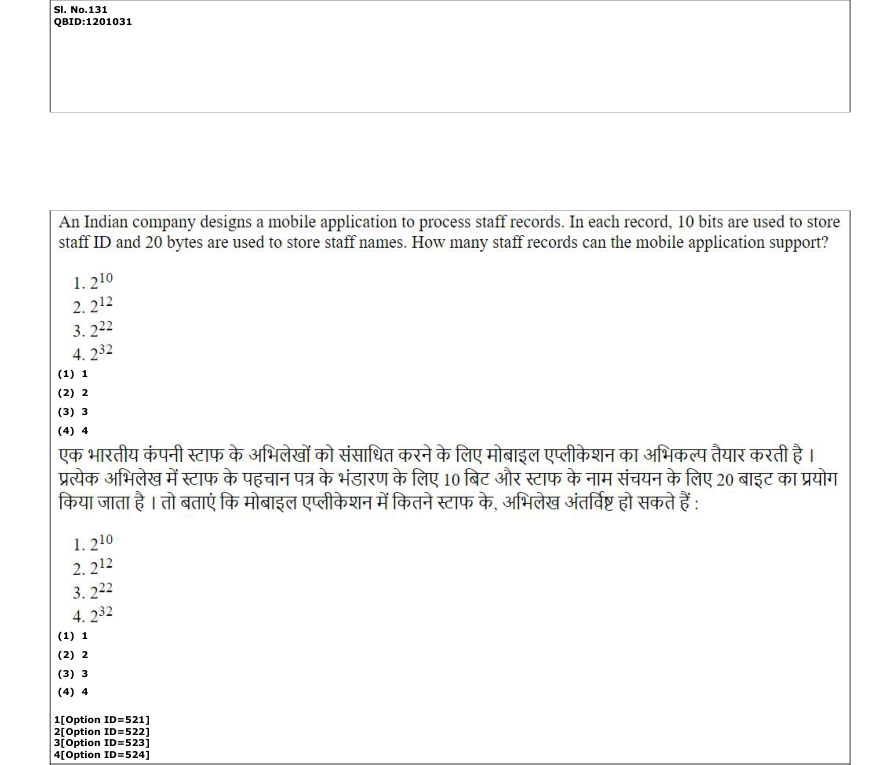 Read the question and choices in the excerpt. Choose A/B/C/D for the first/second/third/fourth option shown.