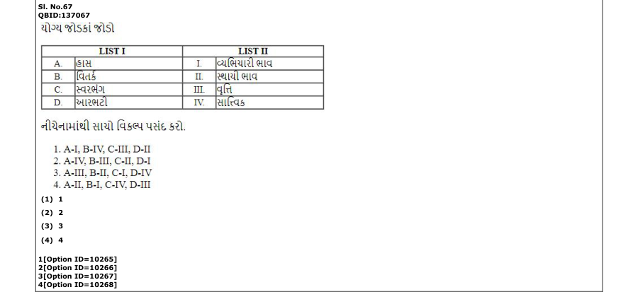 Read the question and choices in the excerpt. Choose A/B/C/D for the first/second/third/fourth option shown.