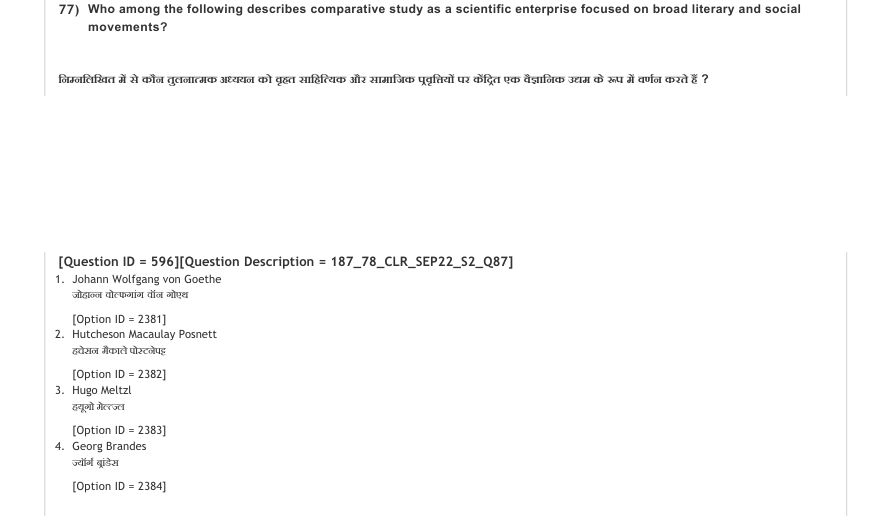 Read the question and choices in the excerpt. Choose A/B/C/D for the first/second/third/fourth option shown.