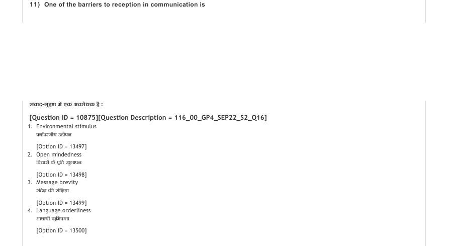 Read the question and choices in the excerpt. Choose A/B/C/D for the first/second/third/fourth option shown.