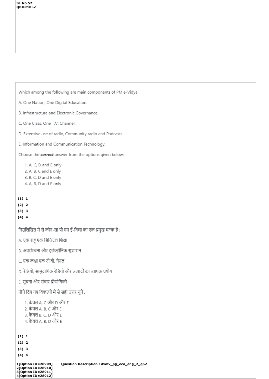 Read the question and choices in the excerpt. Choose A/B/C/D for the first/second/third/fourth option shown.