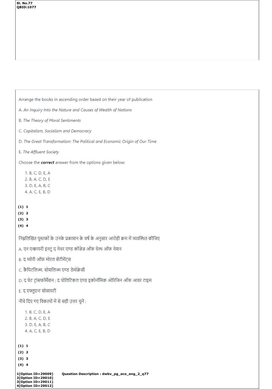 Read the question and choices in the excerpt. Choose A/B/C/D for the first/second/third/fourth option shown.