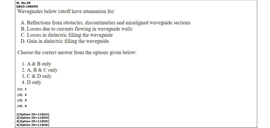 Read the question and choices in the excerpt. Choose A/B/C/D for the first/second/third/fourth option shown.