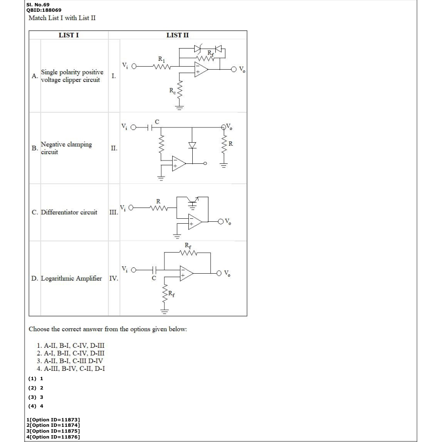 Read the question and choices in the excerpt. Choose A/B/C/D for the first/second/third/fourth option shown.