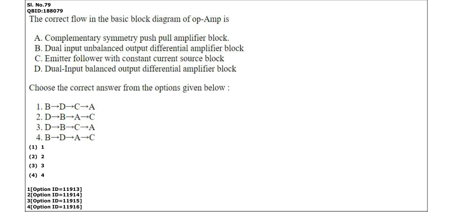Read the question and choices in the excerpt. Choose A/B/C/D for the first/second/third/fourth option shown.
