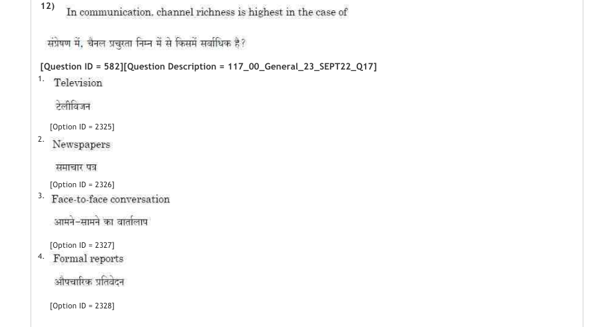 Read the question and choices in the excerpt. Choose A/B/C/D for the first/second/third/fourth option shown.