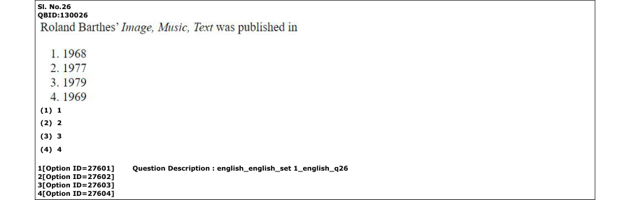 Read the question and choices in the excerpt. Choose A/B/C/D for the first/second/third/fourth option shown.