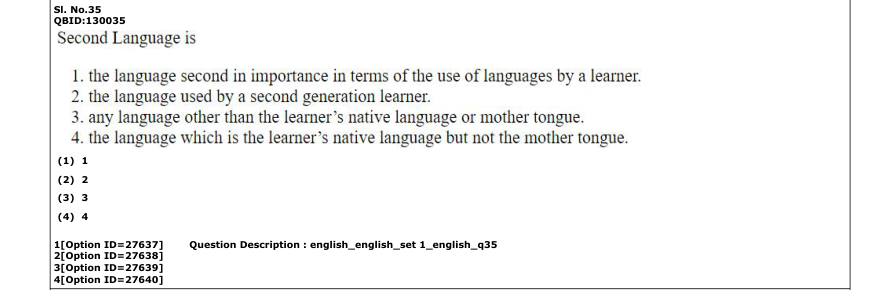 Read the question and choices in the excerpt. Choose A/B/C/D for the first/second/third/fourth option shown.