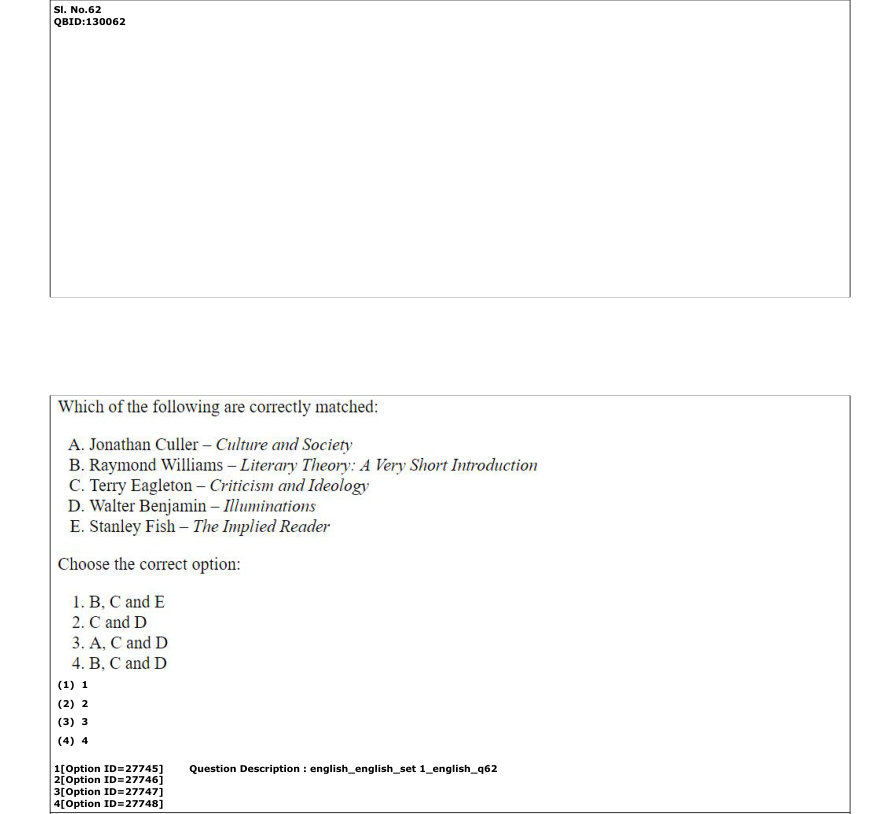 Read the question and choices in the excerpt. Choose A/B/C/D for the first/second/third/fourth option shown.