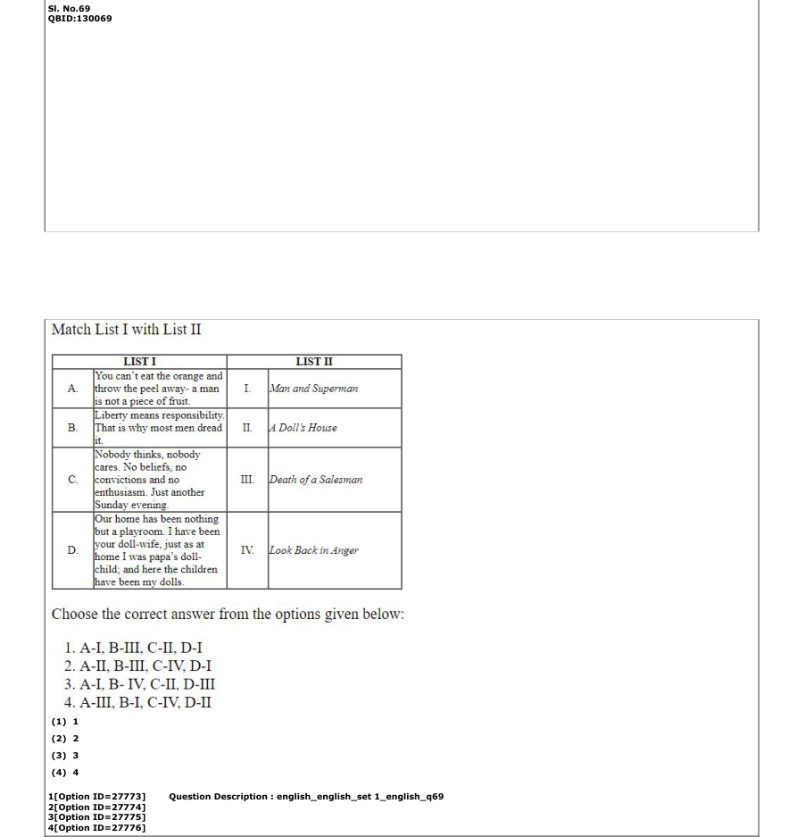 Read the question and choices in the excerpt. Choose A/B/C/D for the first/second/third/fourth option shown.