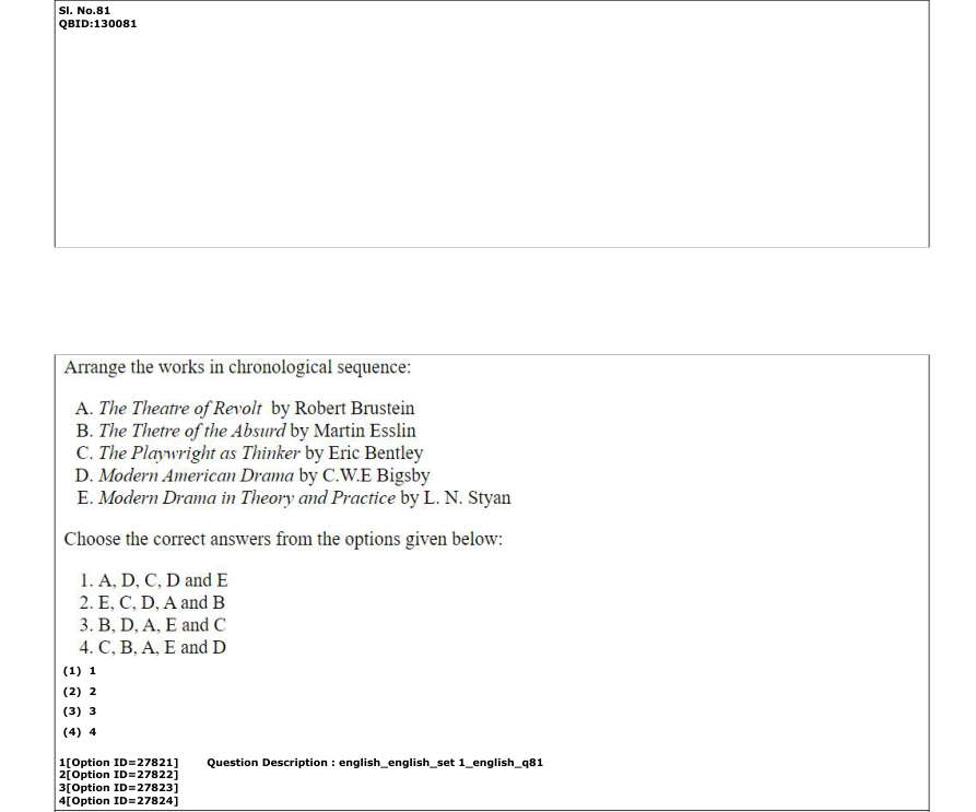 Read the question and choices in the excerpt. Choose A/B/C/D for the first/second/third/fourth option shown.