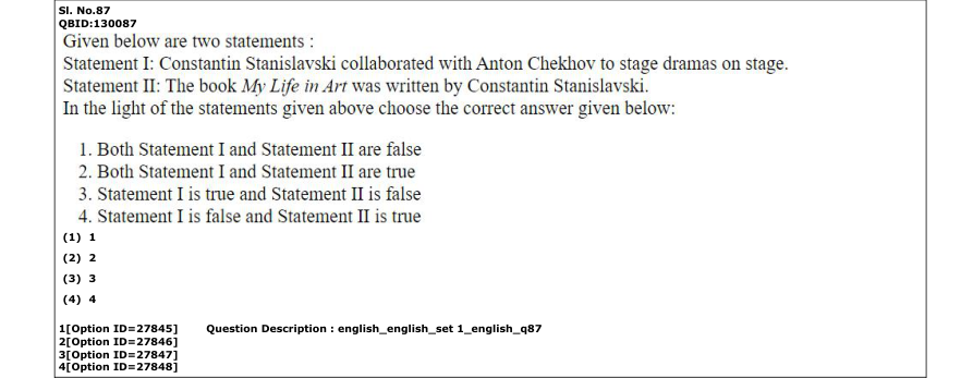 Read the question and choices in the excerpt. Choose A/B/C/D for the first/second/third/fourth option shown.