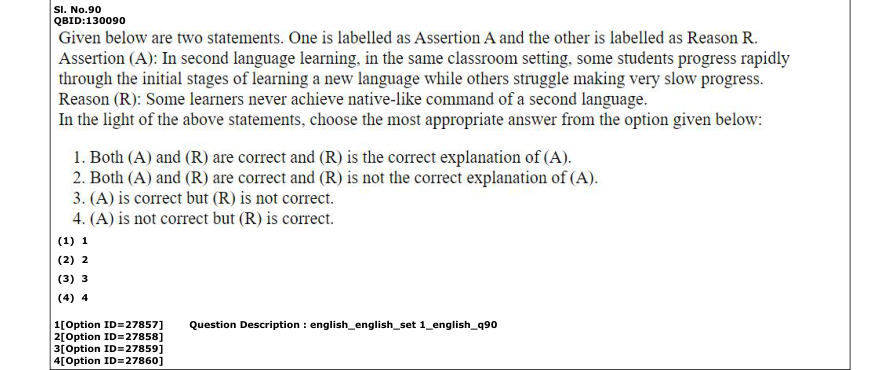 Read the question and choices in the excerpt. Choose A/B/C/D for the first/second/third/fourth option shown.