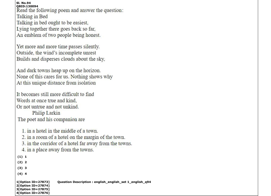 Read the question and choices in the excerpt. Choose A/B/C/D for the first/second/third/fourth option shown.