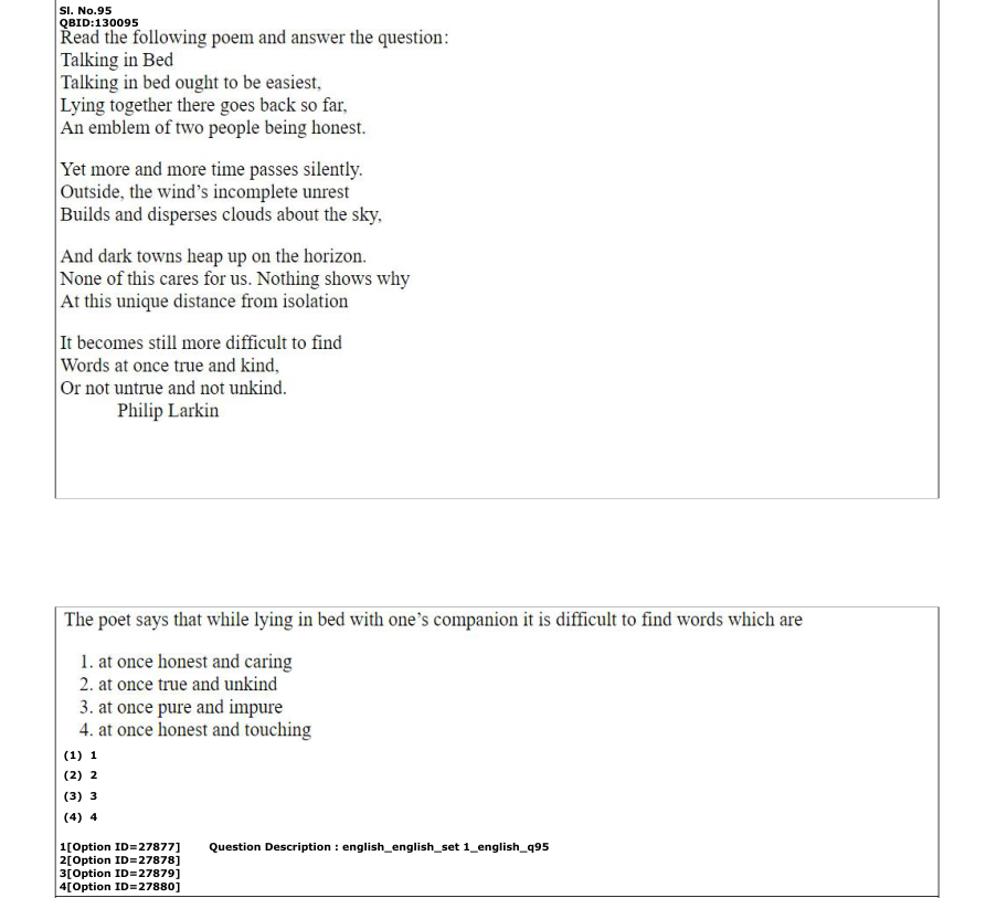 Read the question and choices in the excerpt. Choose A/B/C/D for the first/second/third/fourth option shown.