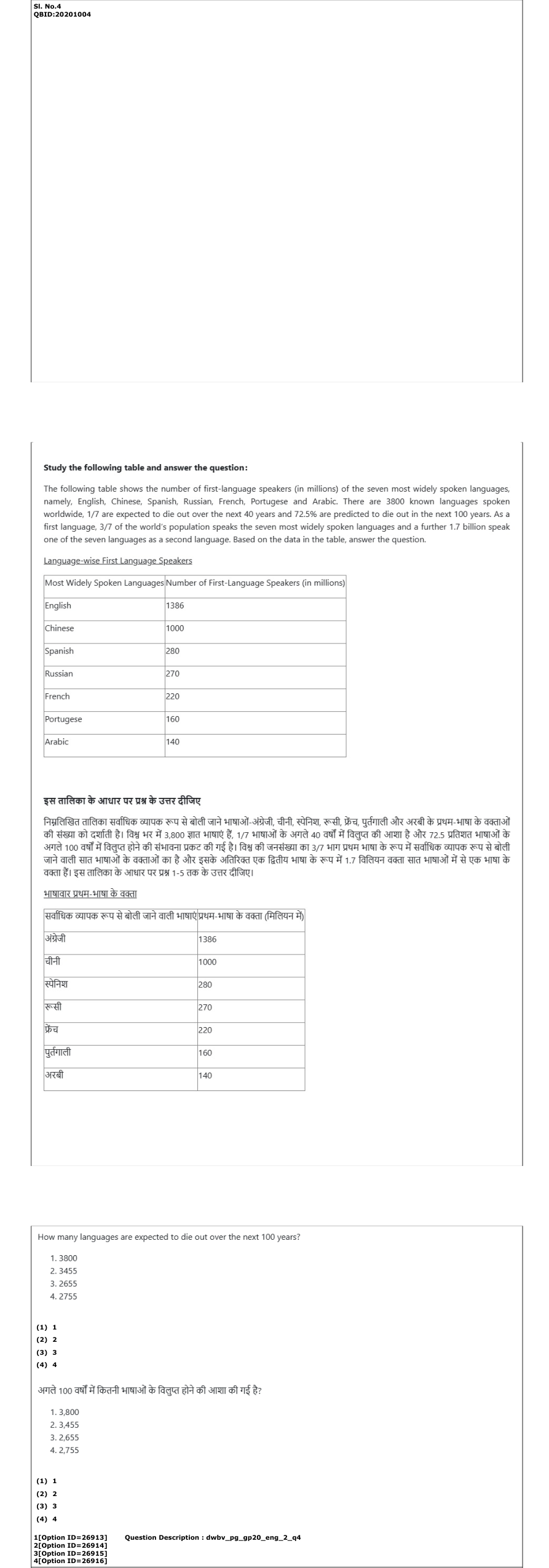 Read the question and choices in the excerpt. Choose A/B/C/D for the first/second/third/fourth option shown.
