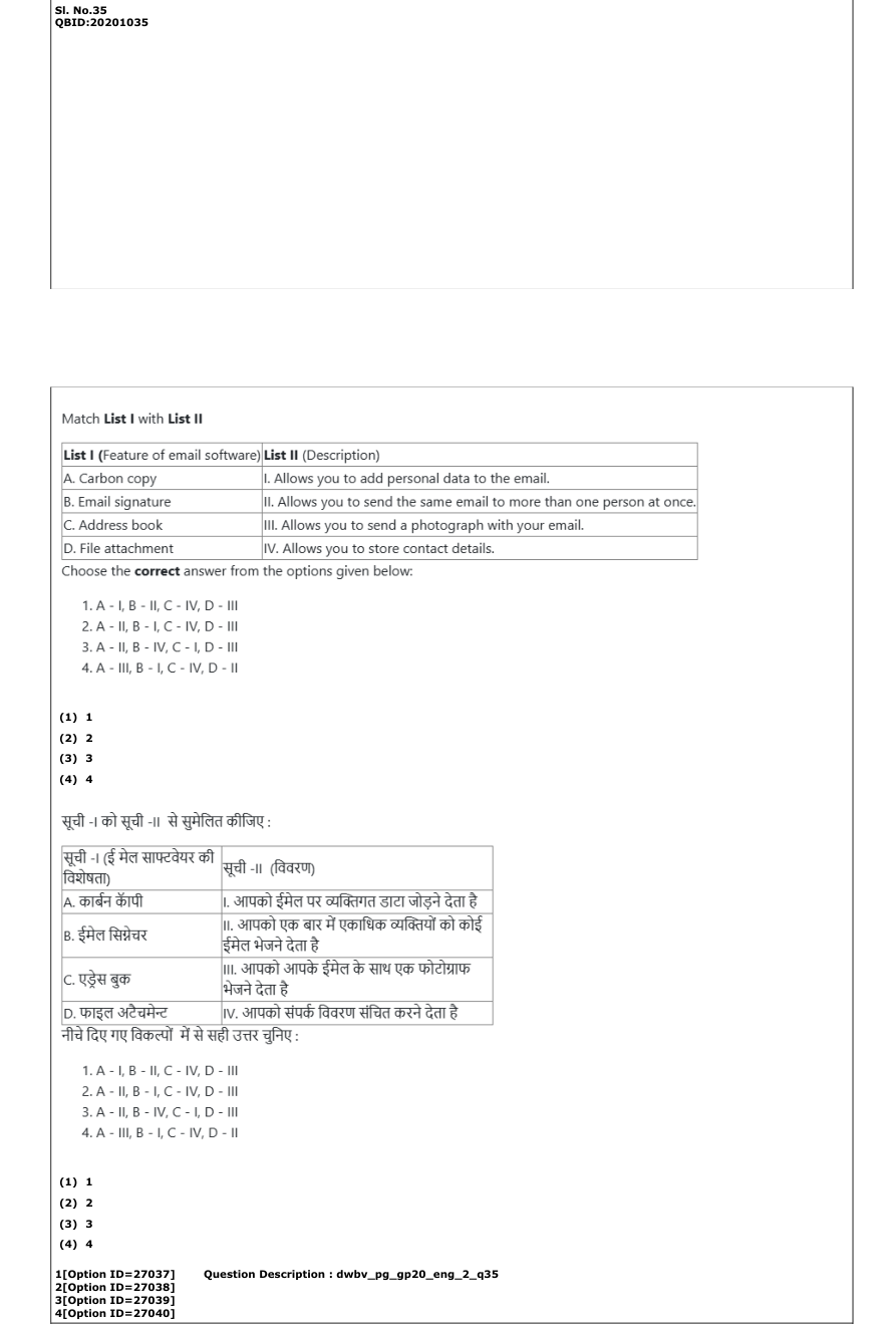 Read the question and choices in the excerpt. Choose A/B/C/D for the first/second/third/fourth option shown.