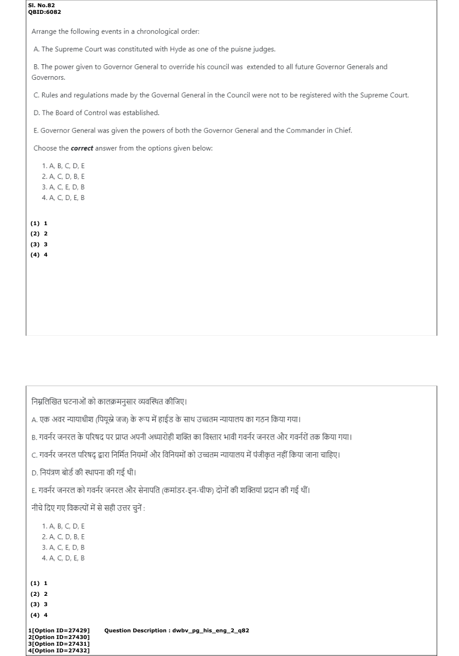 Read the question and choices in the excerpt. Choose A/B/C/D for the first/second/third/fourth option shown.