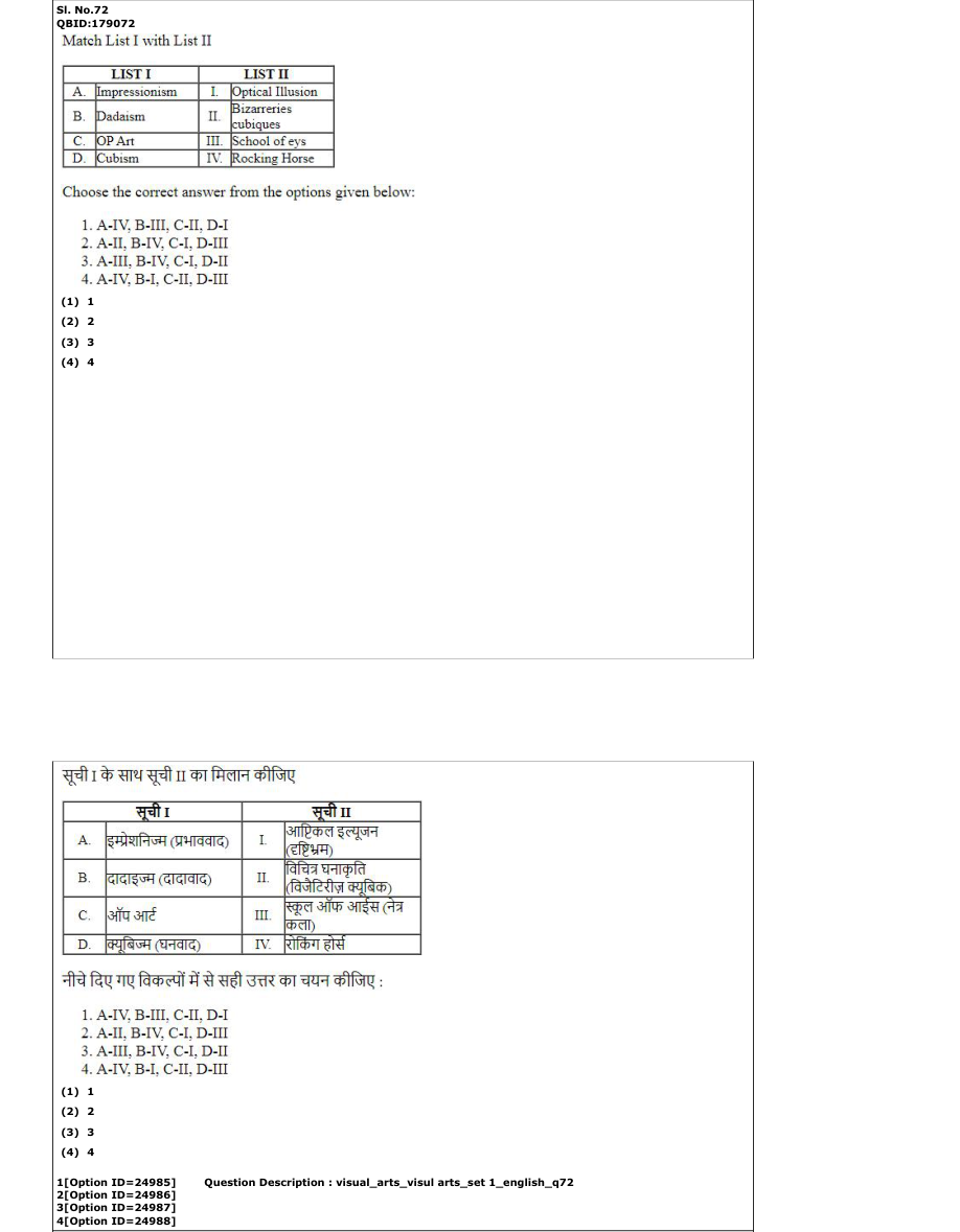 Read the question and choices in the excerpt. Choose A/B/C/D for the first/second/third/fourth option shown.