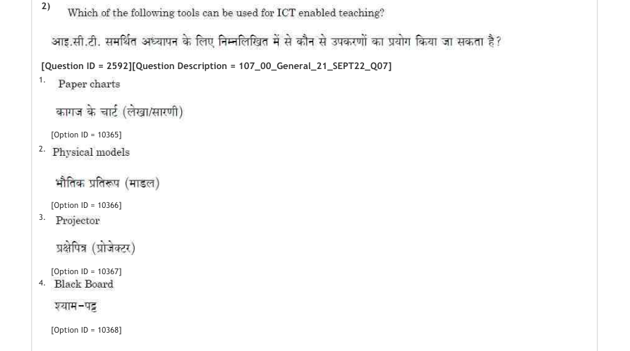 Read the question and choices in the excerpt. Choose A/B/C/D for the first/second/third/fourth option shown.