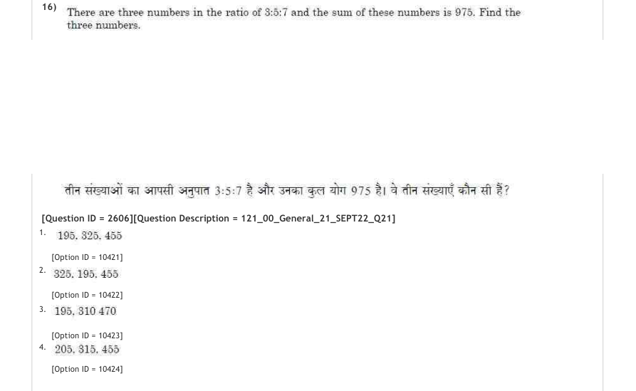 Read the question and choices in the excerpt. Choose A/B/C/D for the first/second/third/fourth option shown.