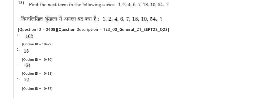 Read the question and choices in the excerpt. Choose A/B/C/D for the first/second/third/fourth option shown.