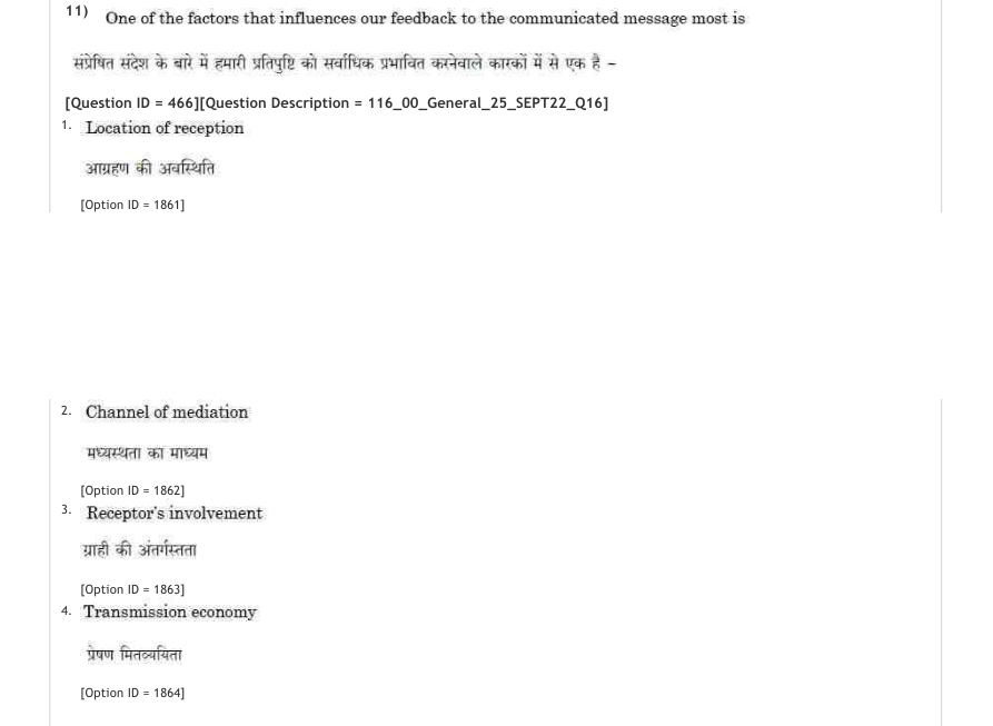 Read the question and choices in the excerpt. Choose A/B/C/D for the first/second/third/fourth option shown.