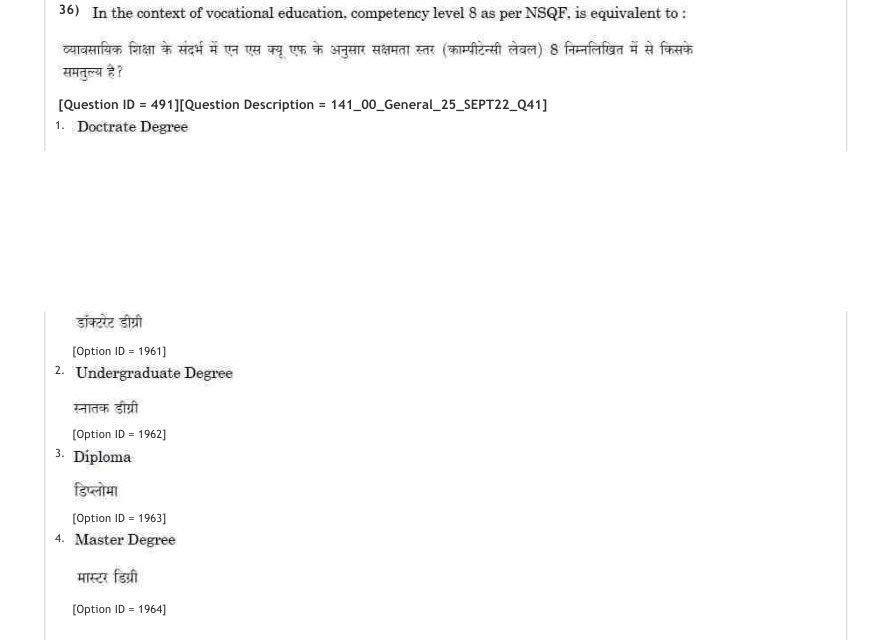 Read the question and choices in the excerpt. Choose A/B/C/D for the first/second/third/fourth option shown.