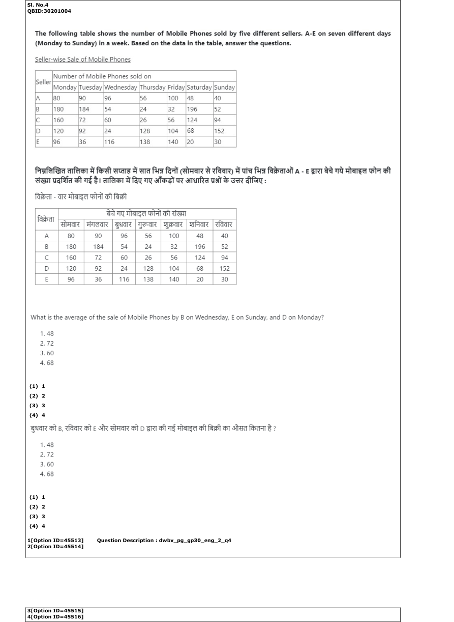 Read the question and choices in the excerpt. Choose A/B/C/D for the first/second/third/fourth option shown.