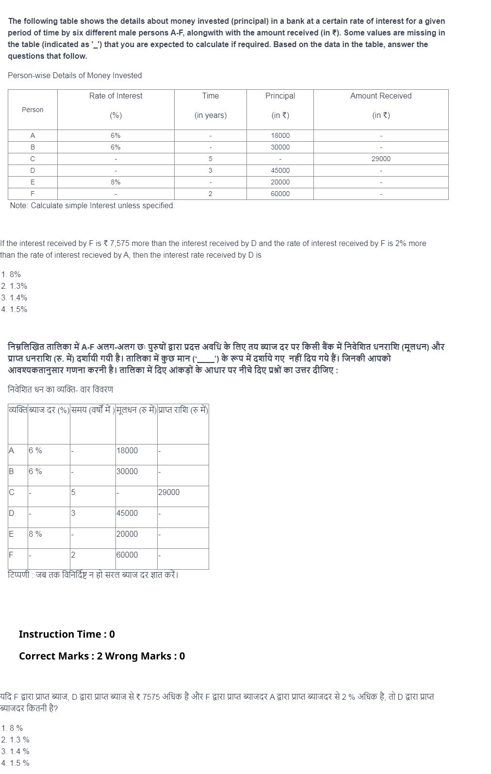 Read the question and choices in the excerpt. Choose A/B/C/D for the first/second/third/fourth option shown.
