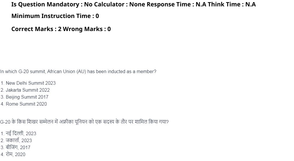 Read the question and choices in the excerpt. Choose A/B/C/D for the first/second/third/fourth option shown.