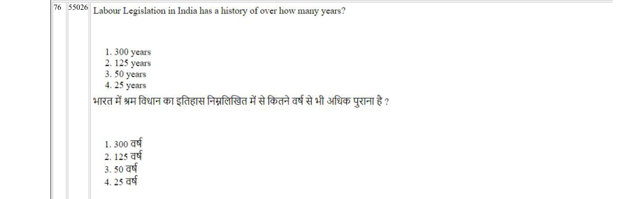 Read the question and choices in the excerpt. Choose A/B/C/D for the first/second/third/fourth option shown.