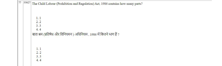 Read the question and choices in the excerpt. Choose A/B/C/D for the first/second/third/fourth option shown.
