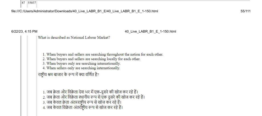 Read the question and choices in the excerpt. Choose A/B/C/D for the first/second/third/fourth option shown.