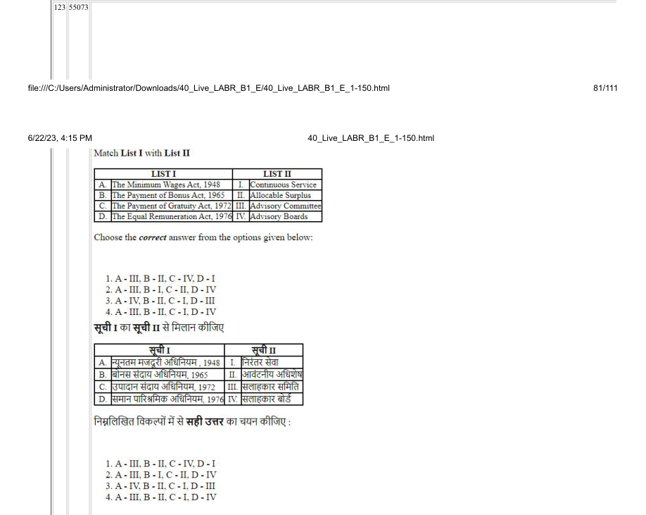 Read the question and choices in the excerpt. Choose A/B/C/D for the first/second/third/fourth option shown.