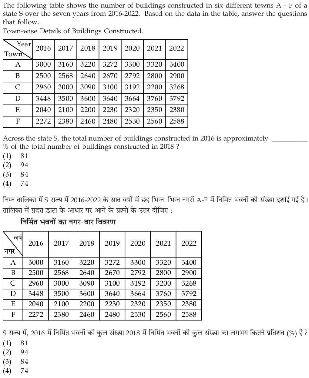 Read the question and choices in the excerpt. Choose A/B/C/D for the first/second/third/fourth option shown.