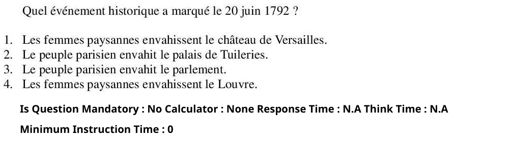 Read the question and choices in the excerpt. Choose A/B/C/D for the first/second/third/fourth option shown.