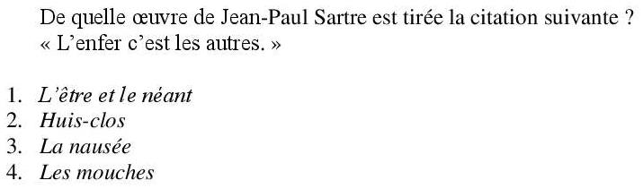 Read the question and choices in the excerpt. Choose A/B/C/D for the first/second/third/fourth option shown.